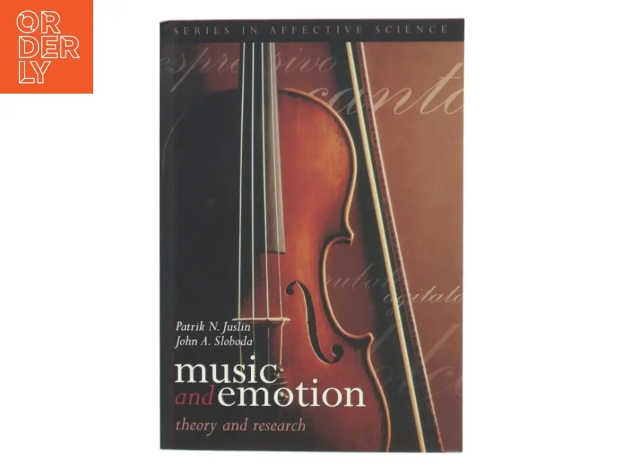 Billede 1 - Music and emotion : theory and research (Bog)