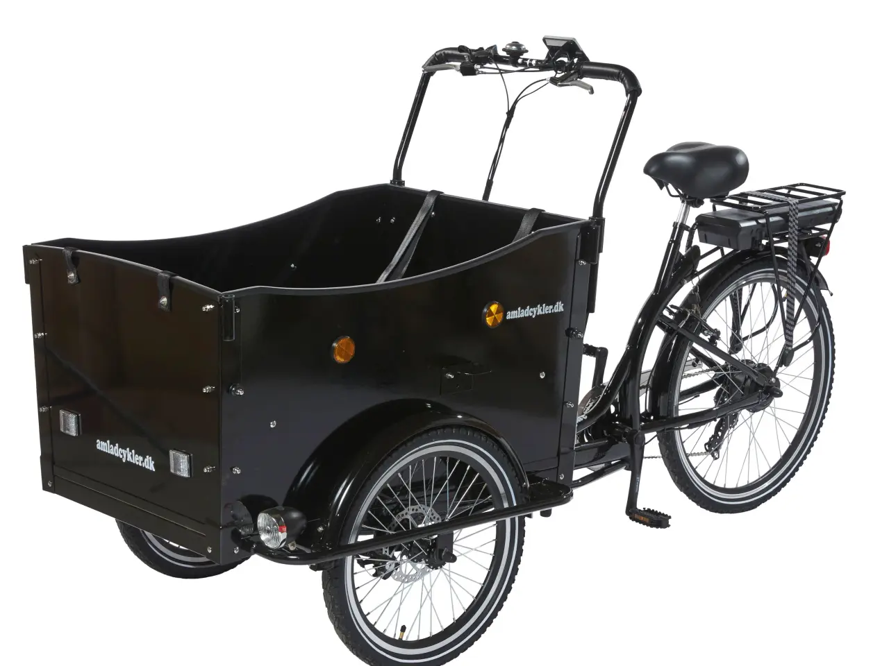 Billede 2 - El Ladcykel med skivebremser - FABRIKSNY