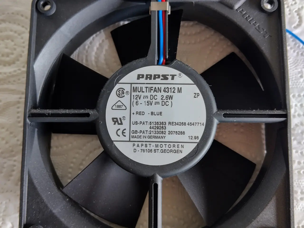 Billede 1 - PARBST MULTIFAN 4312 M Aksialblæser