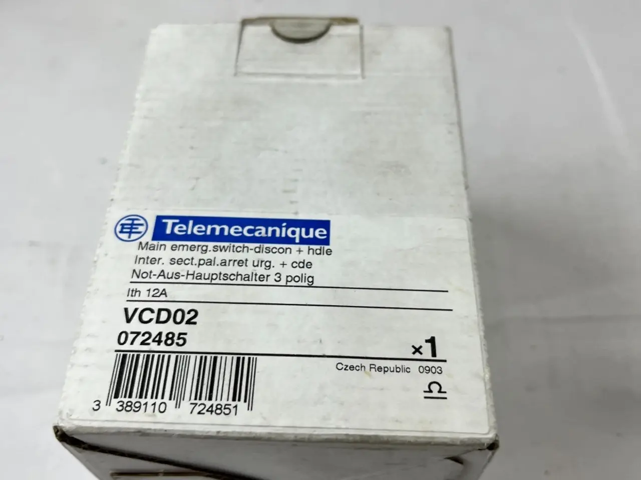Billede 4 - Telemecanique VCD02 Emergency Stop kontakt 3-Pole