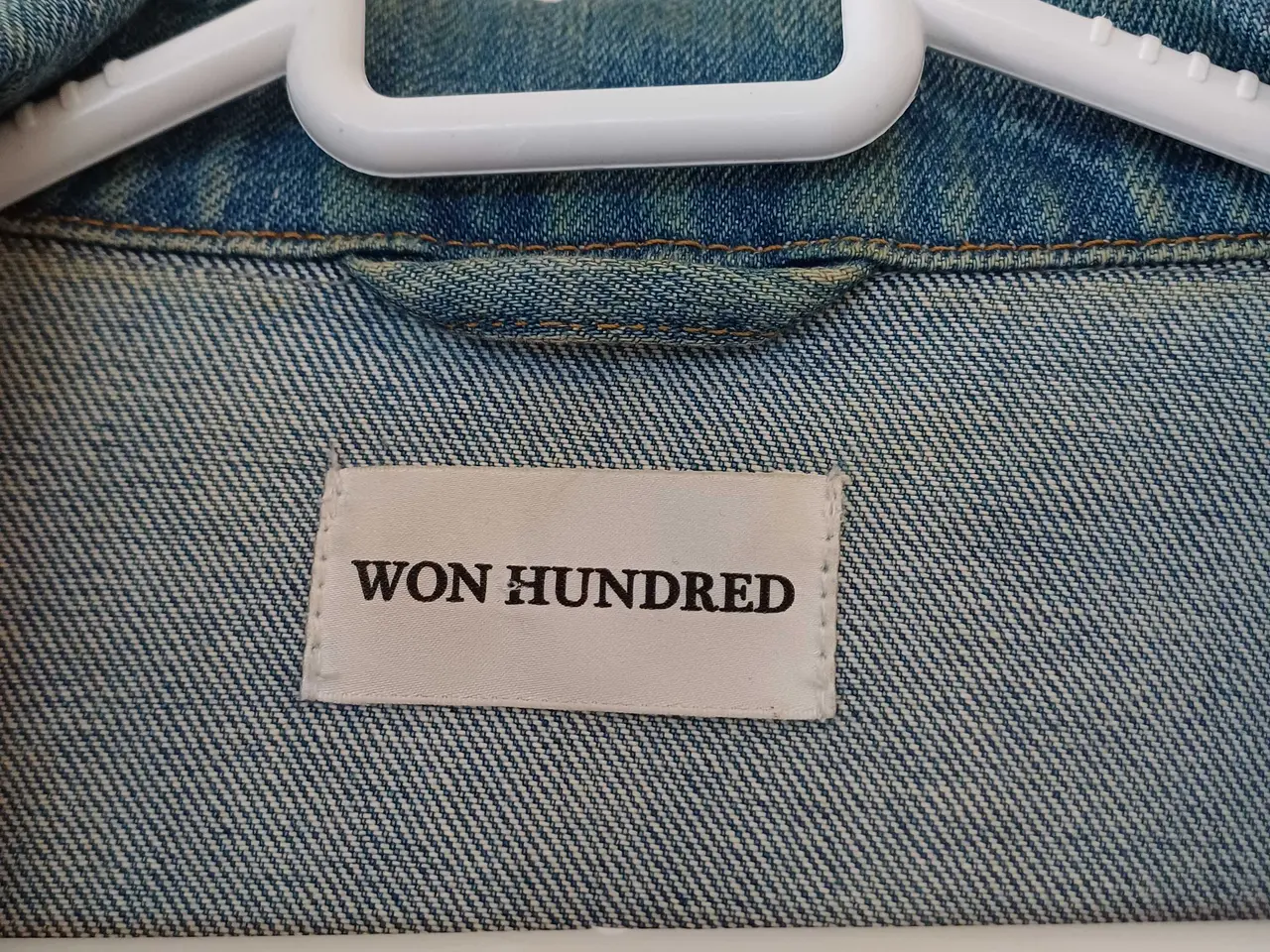 Billede 3 - Won Hundred denim jakke herre model str M