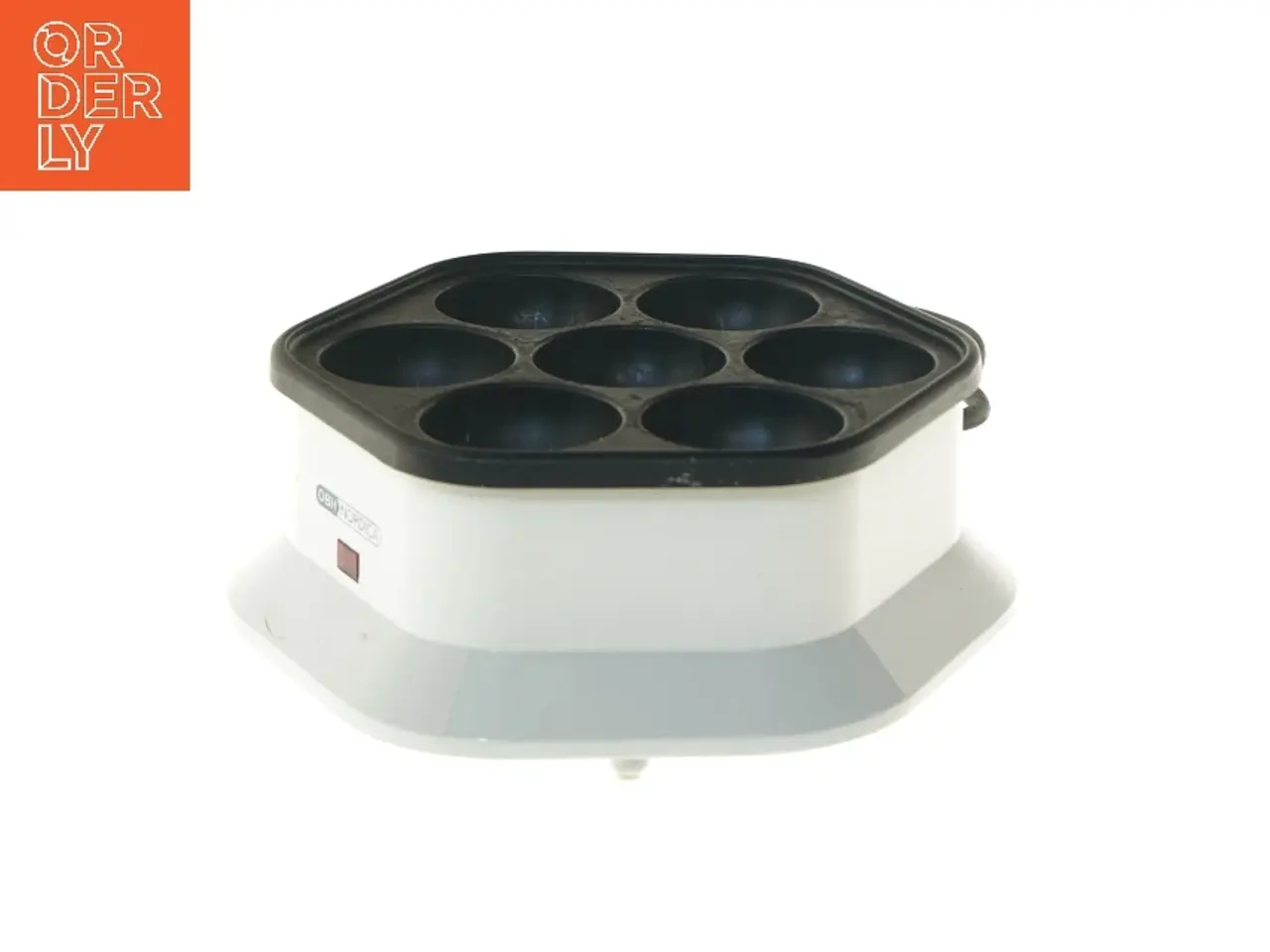Billede 1 - Elektrisk æbleskiveapparat fra OBH (str. 21x7 cm)