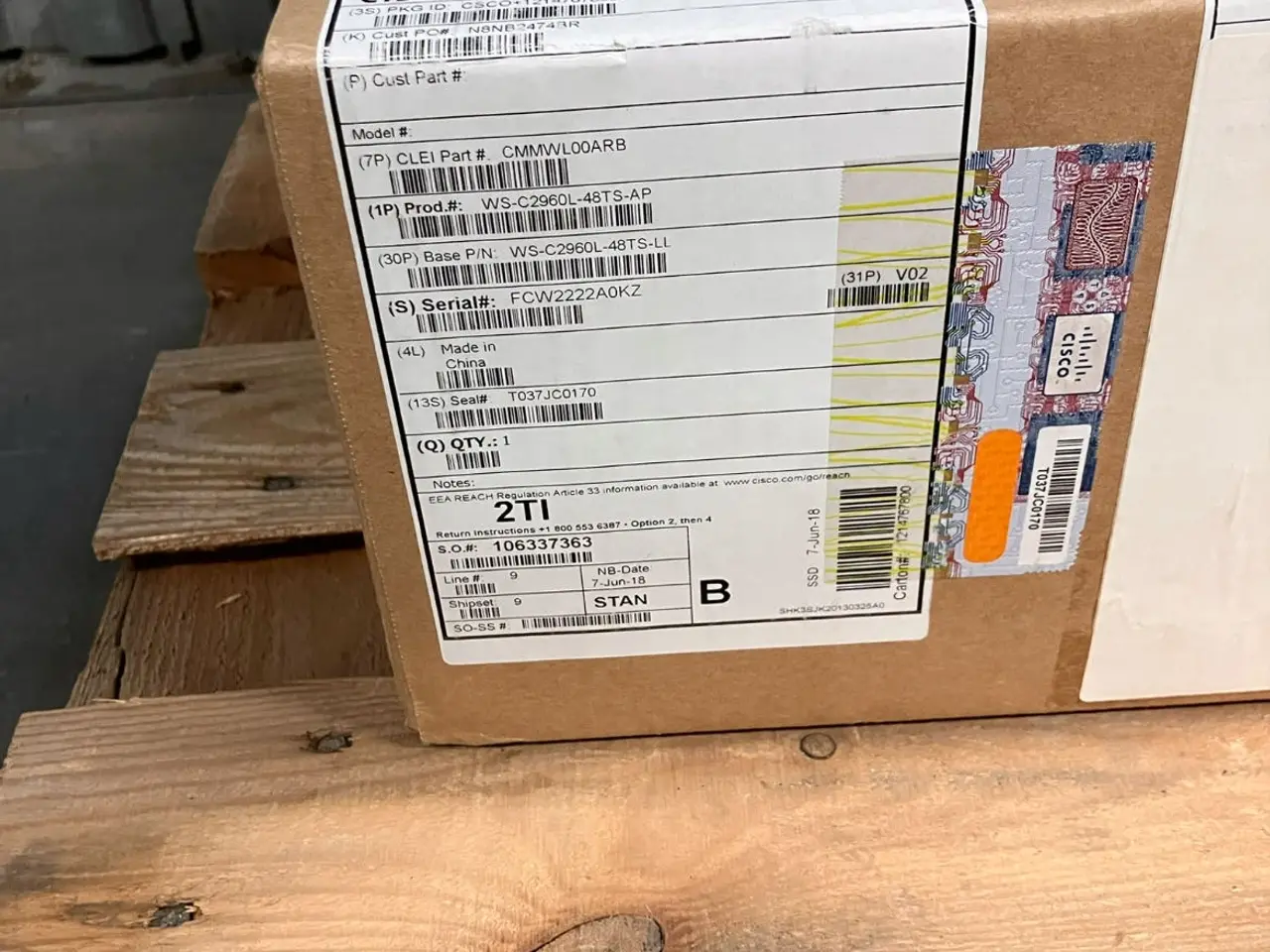 Billede 2 - Cisco netværksswitch