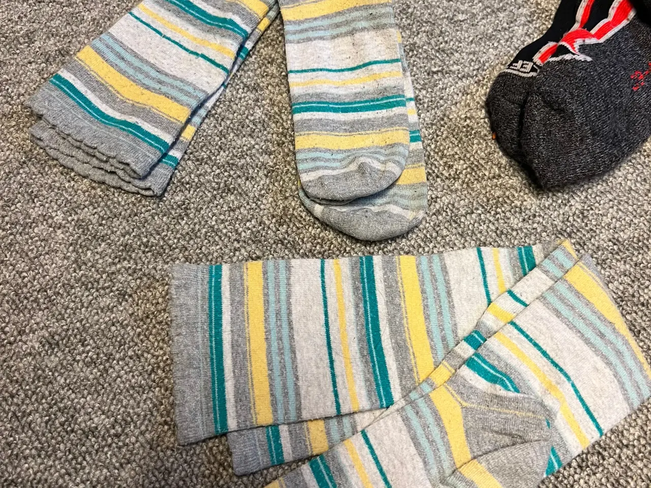 Billede 3 - Smarte lange strømper str 39-41