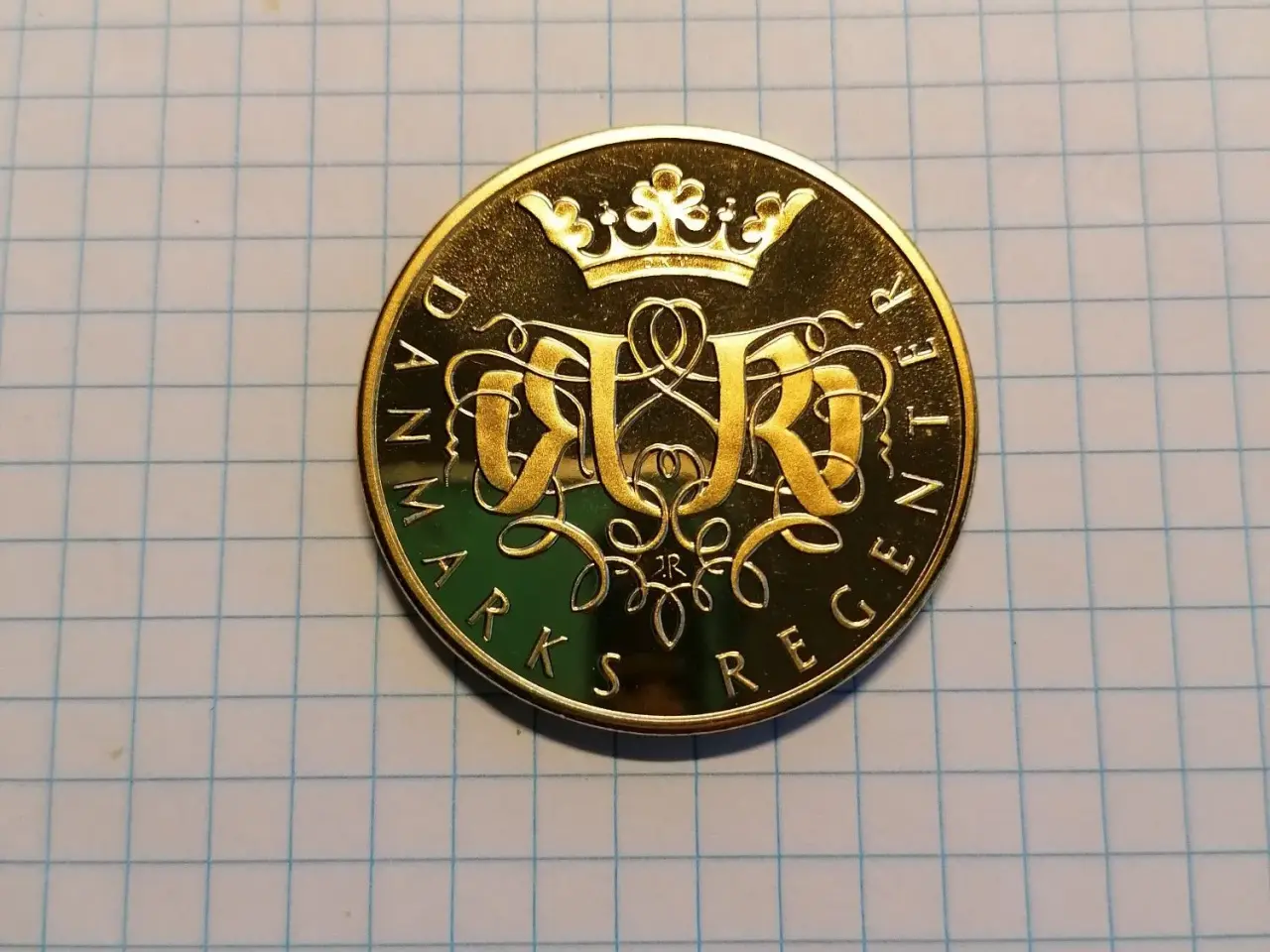 Billede 2 - Erindringsmønt - de kongelige tvillinger