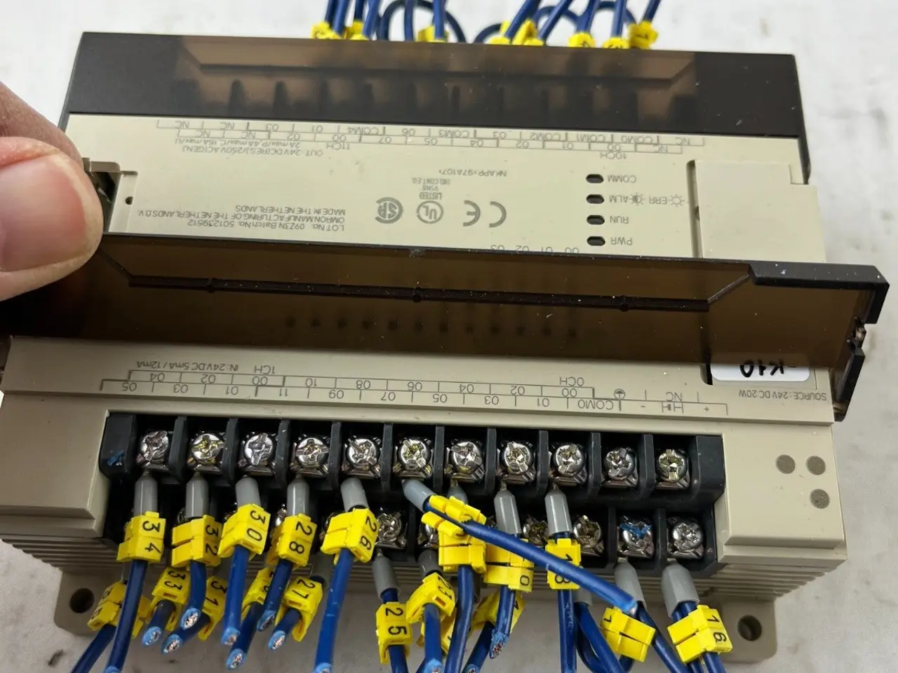 Billede 14 - Omron CPM1A-30CDR-D-V1 PLC Controller 24VDC 30 I/O