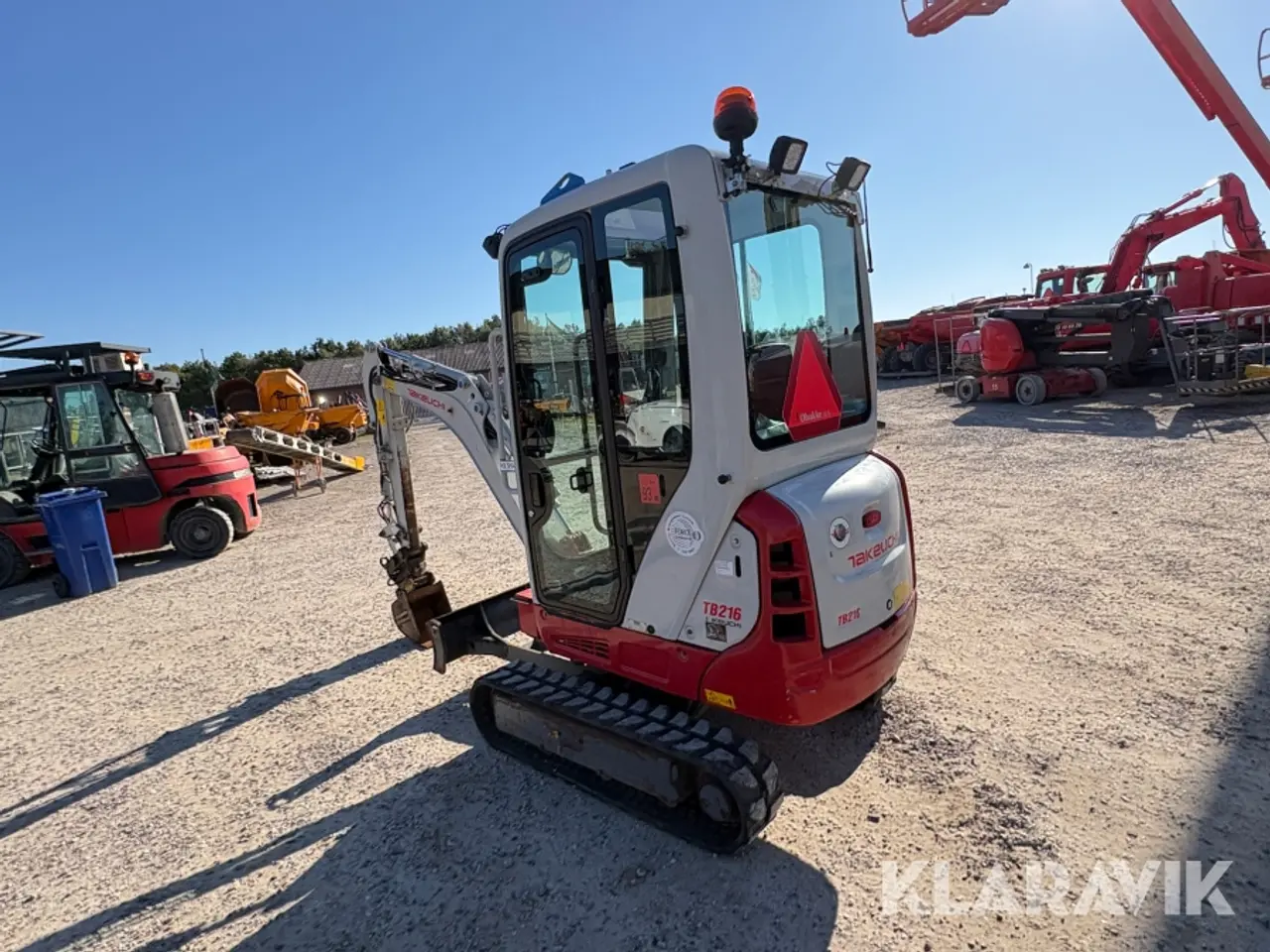 Billede 4 - Minigraver Takeuchi TB216 Tilt