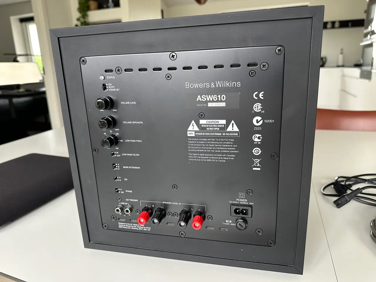 Billede 2 - B&W ASW610 Subwoofer - Som ny! 