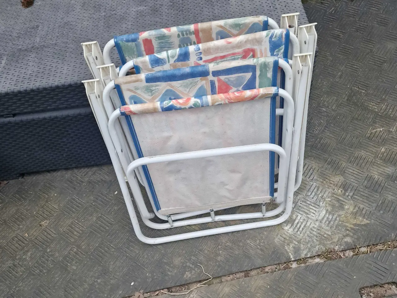 Billede 3 - Campingklapstole 3 stk 