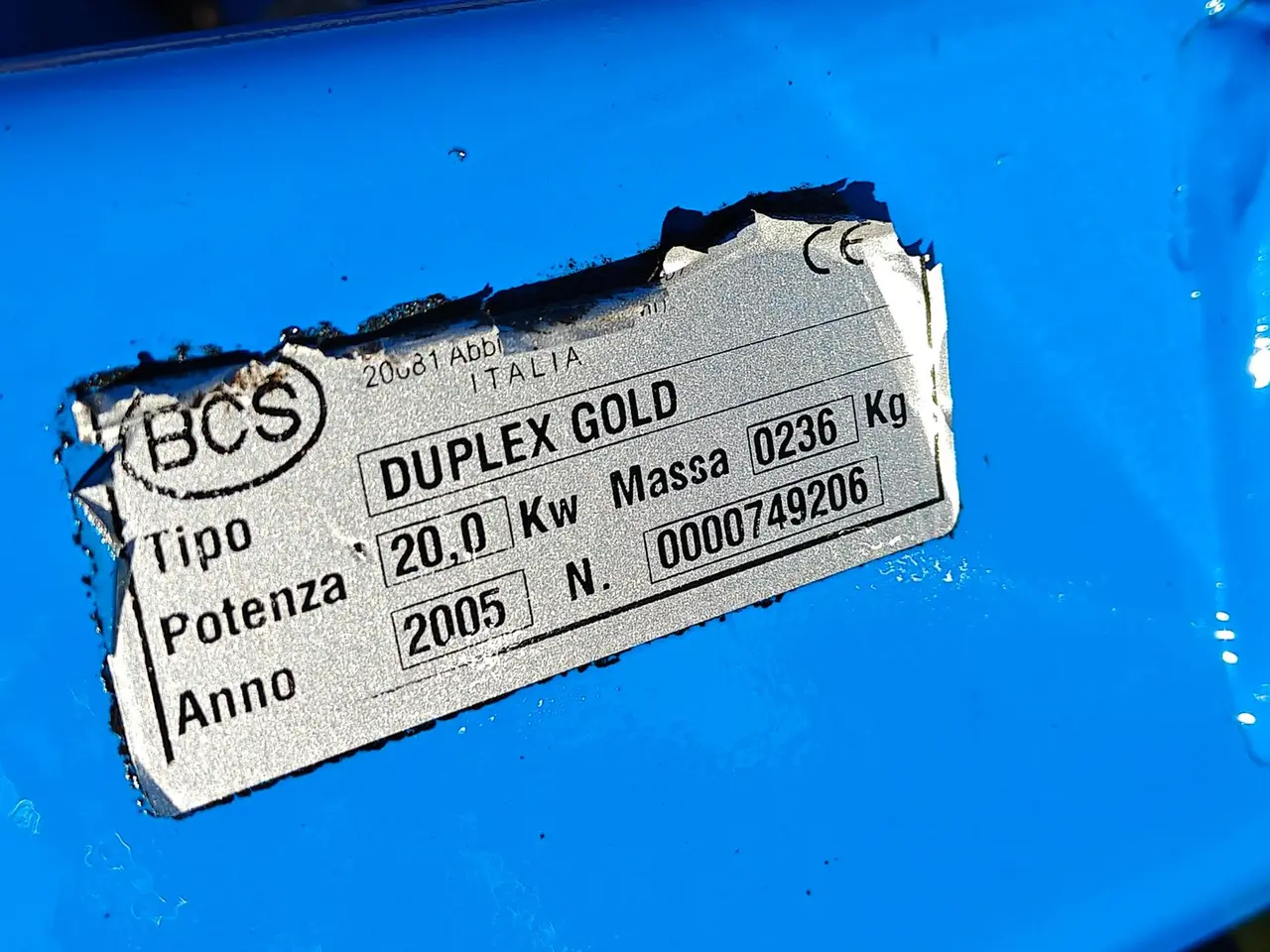 Billede 11 - BCS Duplex Gold