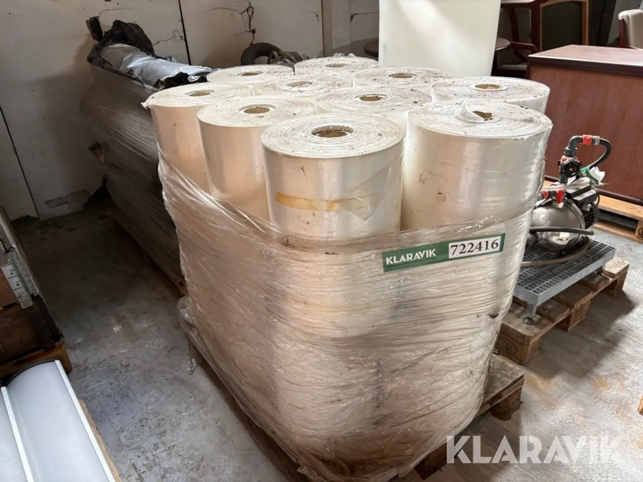 Billede 2 - Plast til pakning af objekter - 2 paller