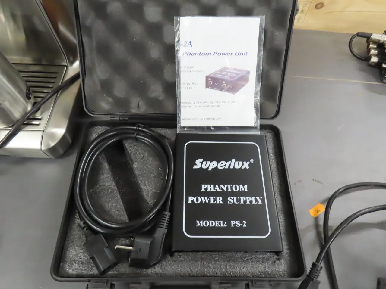 Billede 1 - Phantom Power Supply til mikrofon SUPERLUX