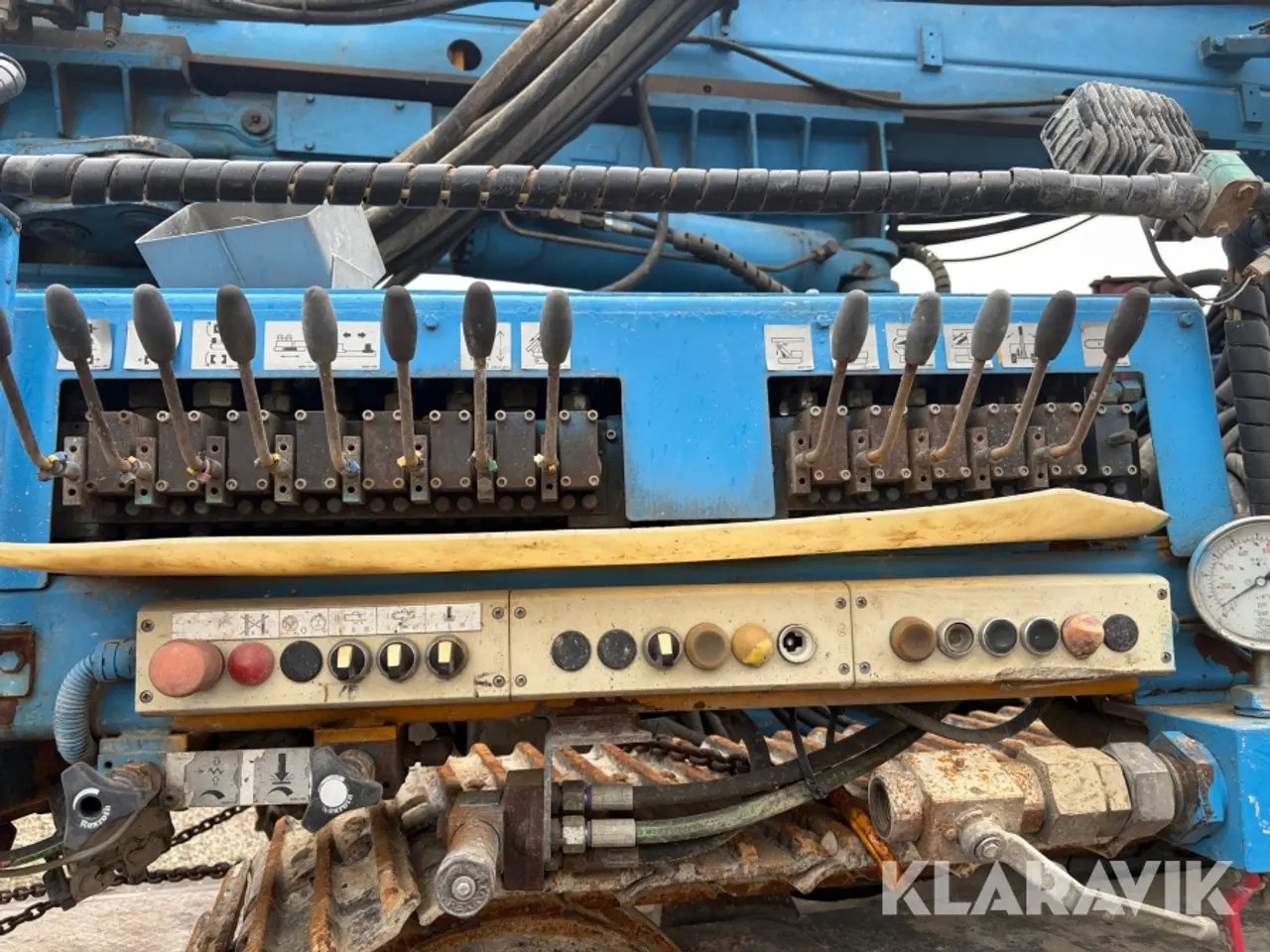 Billede 10 - Borerig Hütte HBR609 hydraulisk bæltegående