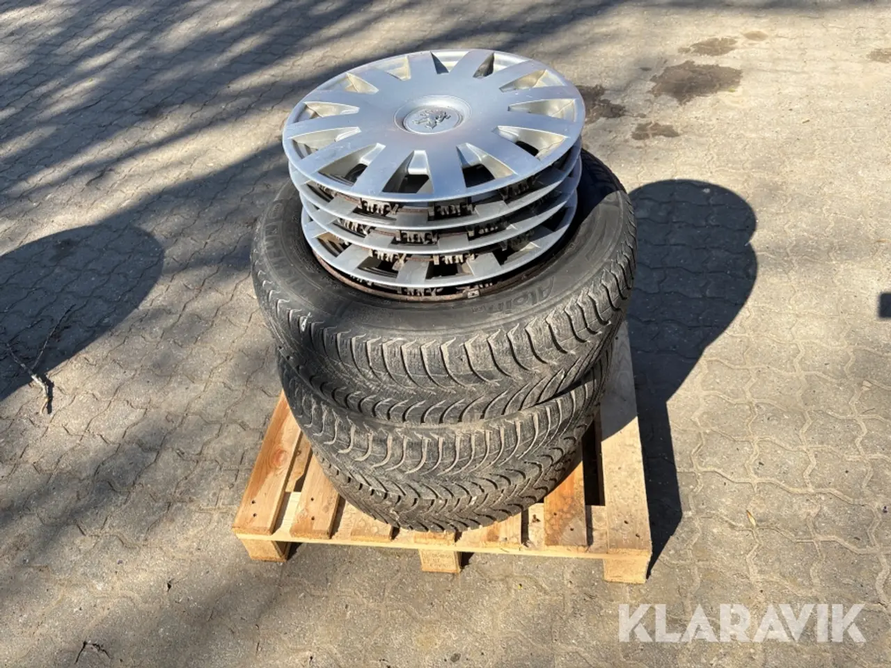 Billede 5 - Vinterhjul Michelin Alpin 185/65R15 3 styk