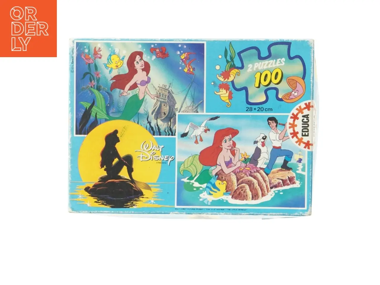 Billede 1 - Disney Puslespil fra Disney (str. 2 puslespil er 100 prikker. 28 x 20 cm)