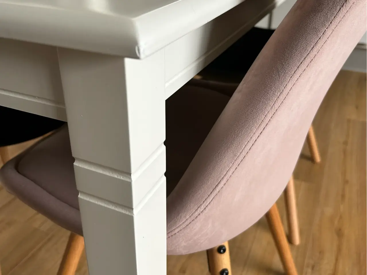 Billede 5 - Hvidt spisebord med 2 plader