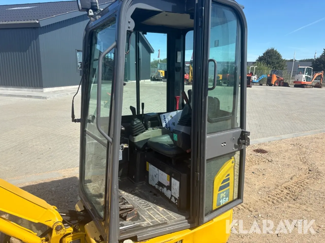 Billede 9 - Minigraver Komatsu PC16R-3HS