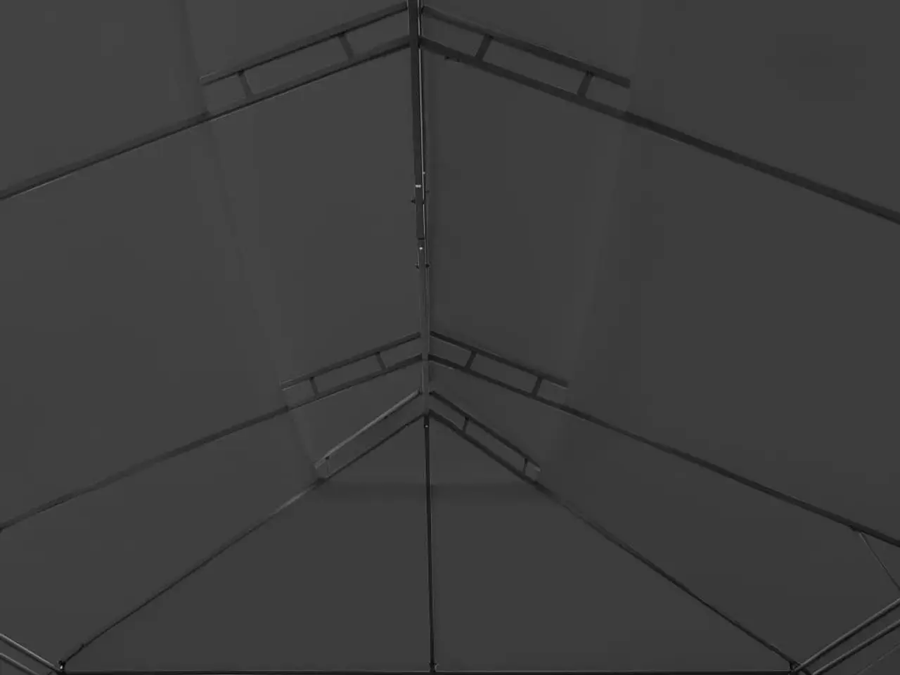 Billede 2 - Pavillon med gardiner 600 × 298 × 270 cm - antracitgrå