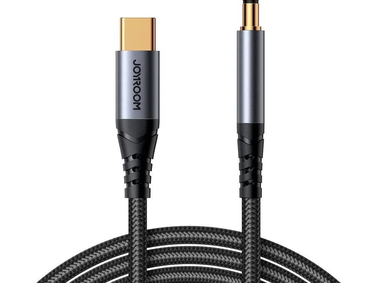 Billede 1 - Joyroom SY-A07 USB-C til 3,5 mm minijack lydkabel 1,2 m - sort