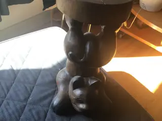 Katte træ figur