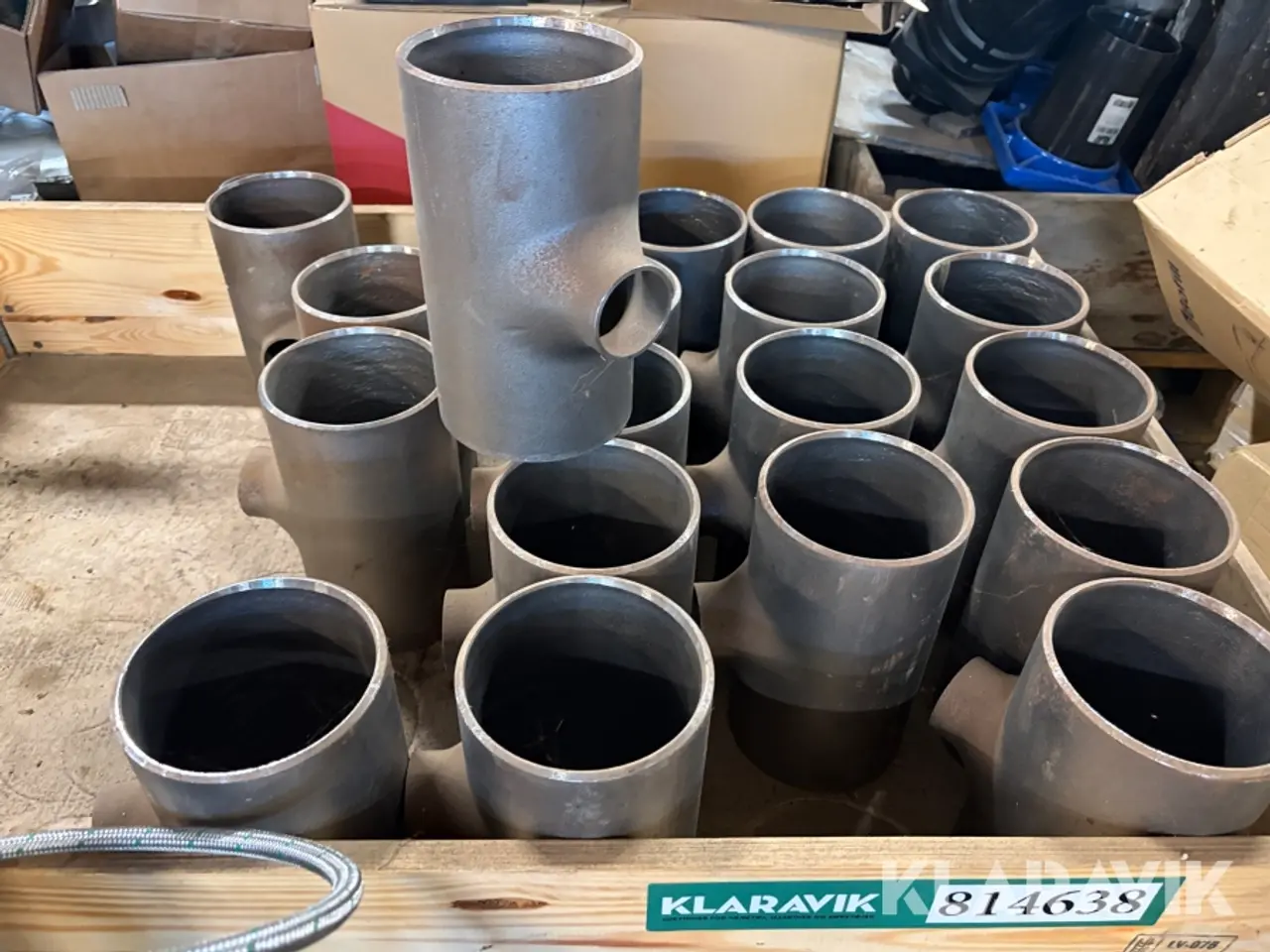 Billede 2 - Svejsefittings T-stykke 20 Styk