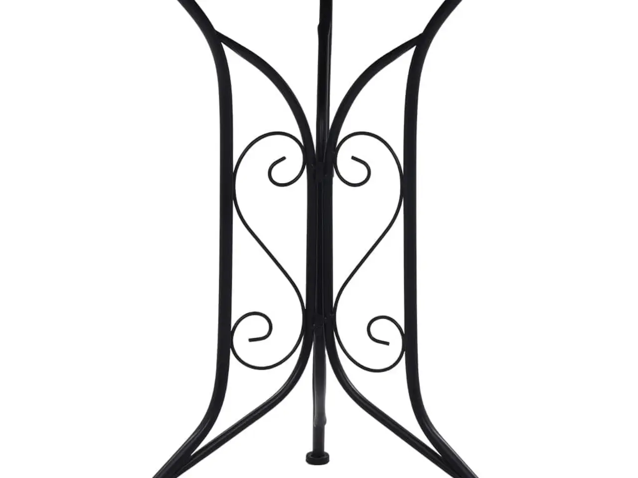 Billede 2 - Bistrobord med mosaikdesign 60 cm keramisk grå
