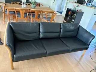 3’er + 2’er lædersofaer 