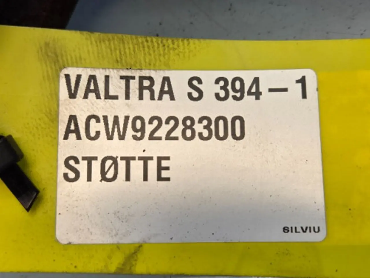 Billede 12 - Valtra S394 Støtte ACW9228300