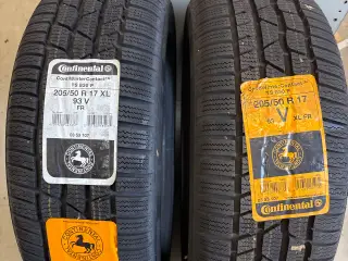 Conti 205/50x17” Vinterdæk 2 styk