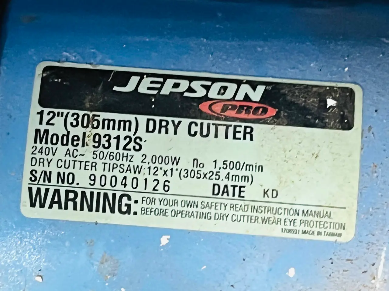Billede 2 - Metalkapsav JEPSON 9312S