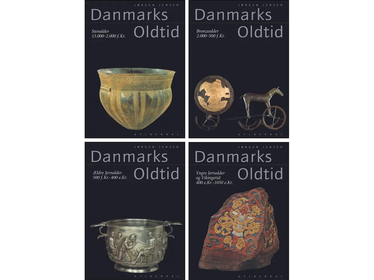 Billede 1 - Danmarks Oldtid - 4 bind (komplet)