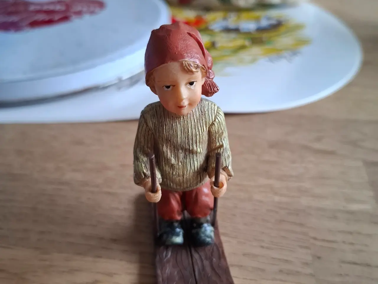 Billede 1 - Torslow nisse på ski