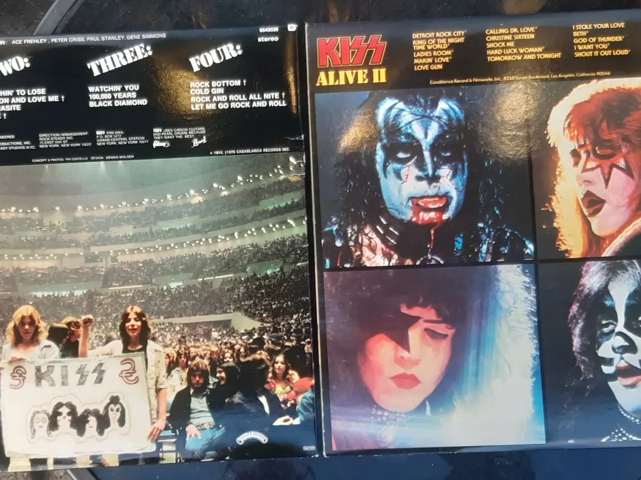 Billede 3 - Kiss ... Alive + Alive 2