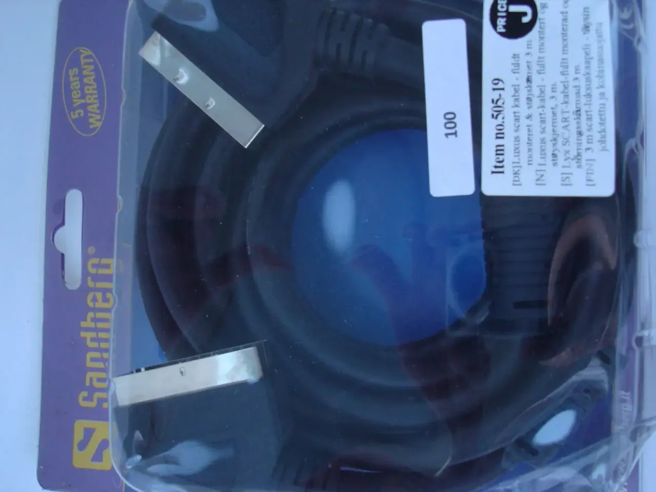 Billede 1 - Luxus scart kabel