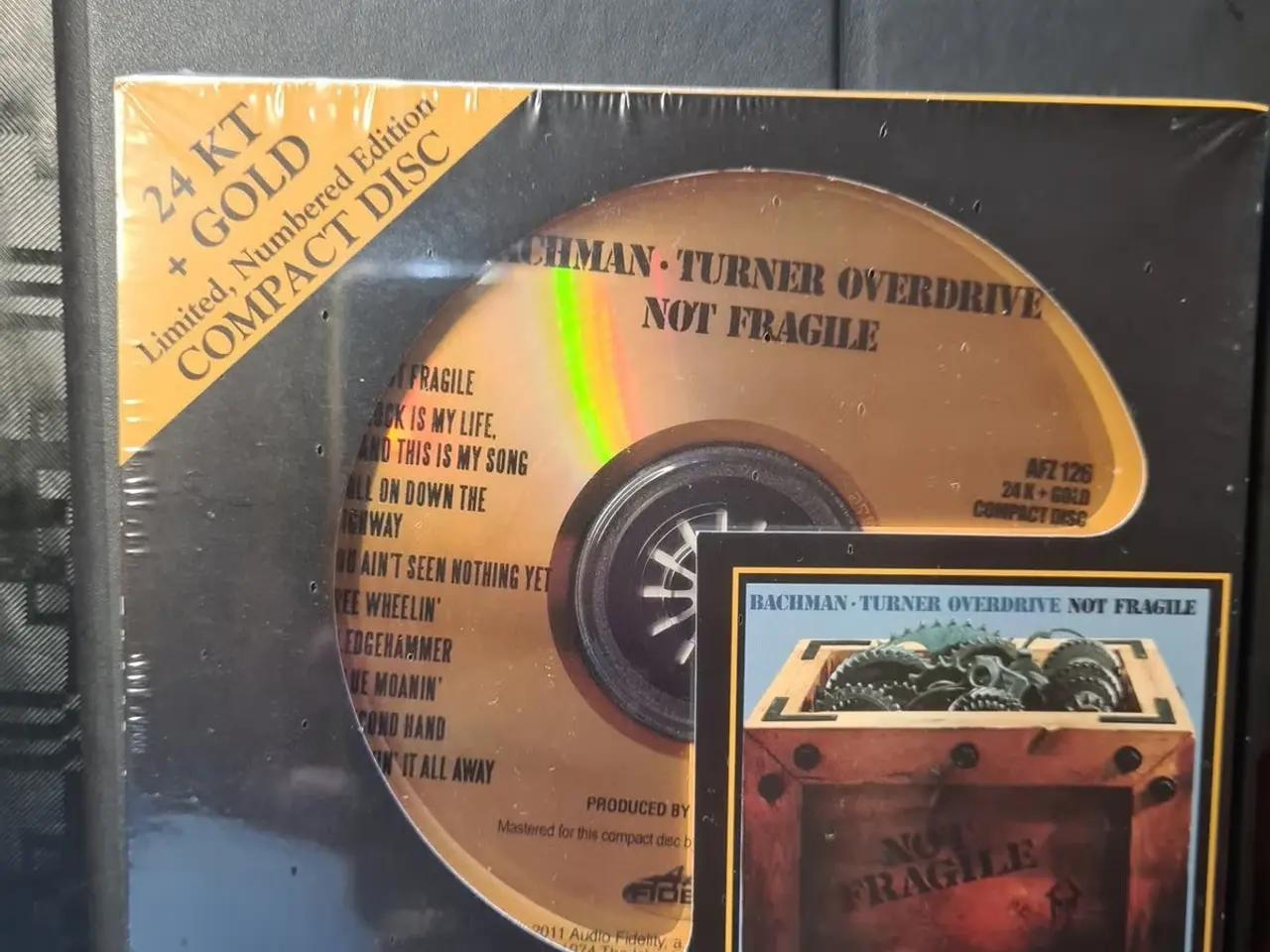 Billede 2 - Bachman Turner Overdrive: Not Fragile 24K Guld CD
