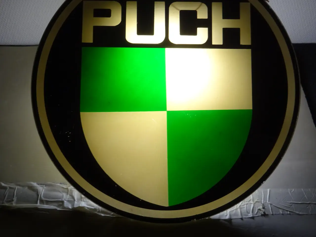 Billede 2 - Puch reklameskilt fra gl knallertbutik i 70erne