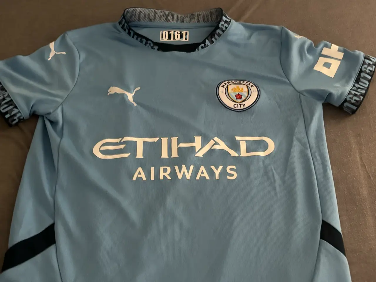 Billede 1 - Fodbold trøje Manchester City