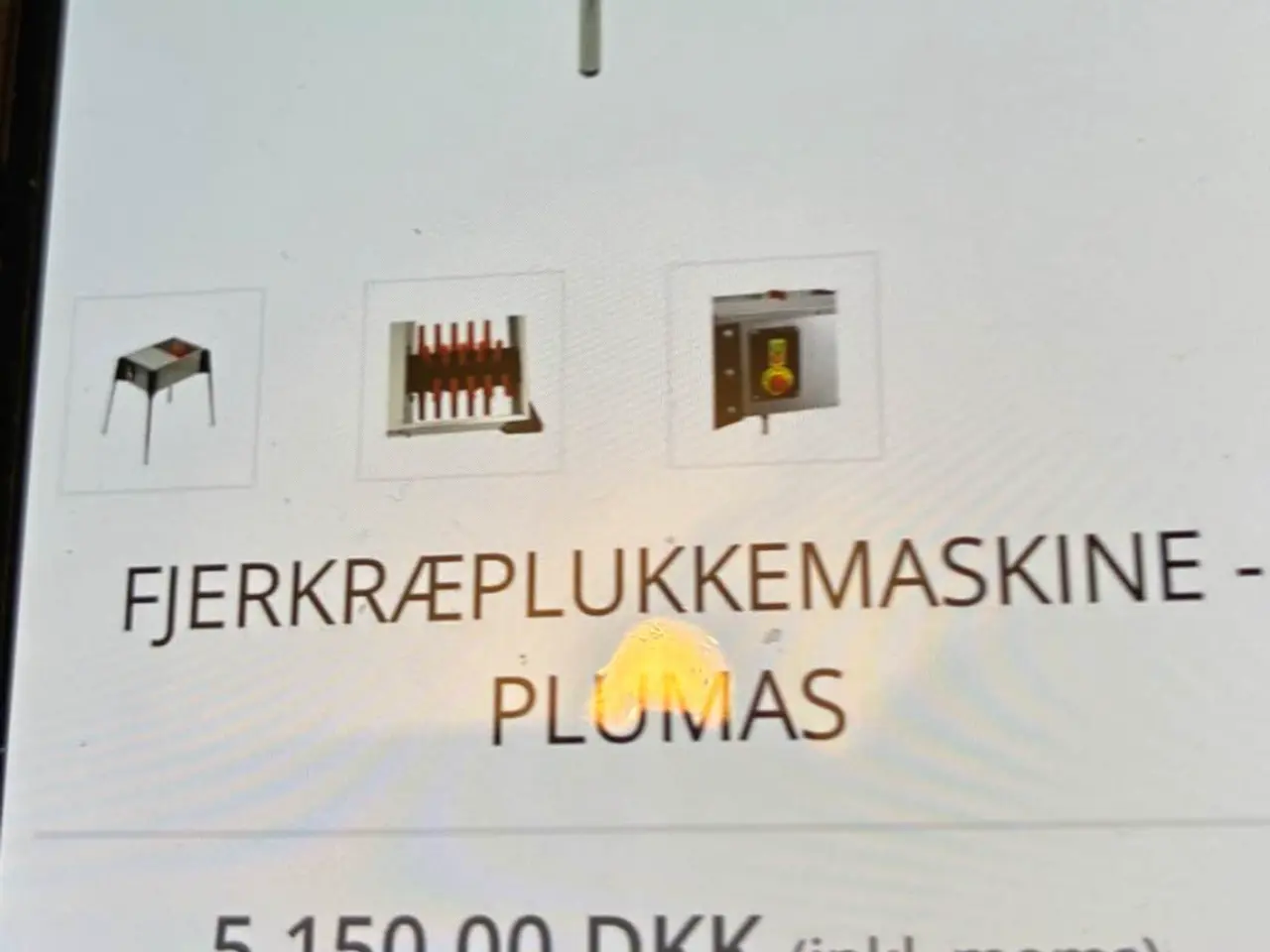 Billede 2 - Næsten ny plukkemaskine