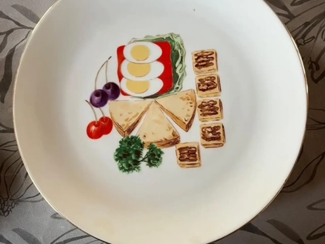 Billede 7 - Ostetallerken fra Bareuther Waldsassen Bavaria (12