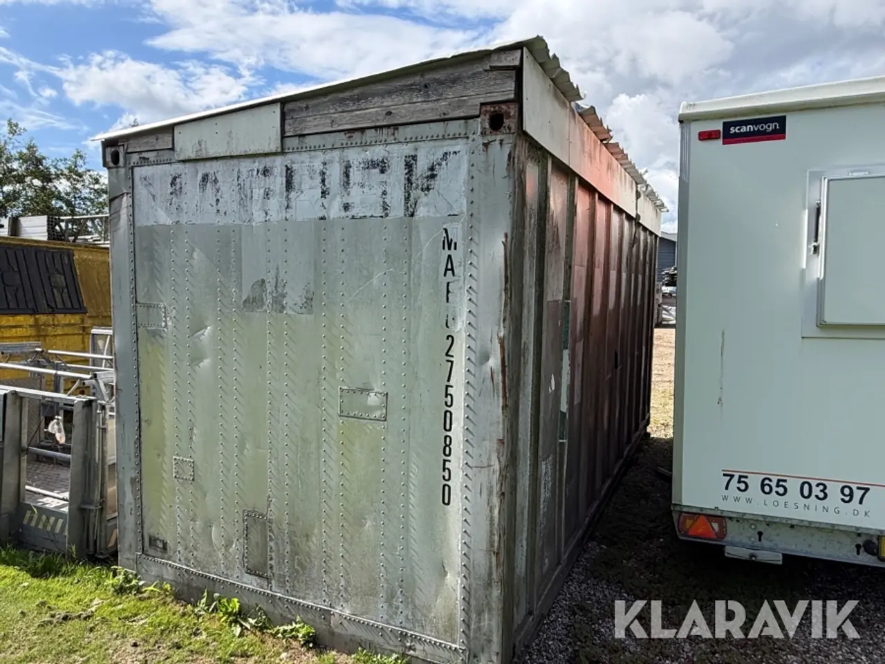 Billede 5 - Container 20 fod med indhold - Sprøjtekabine og diverse