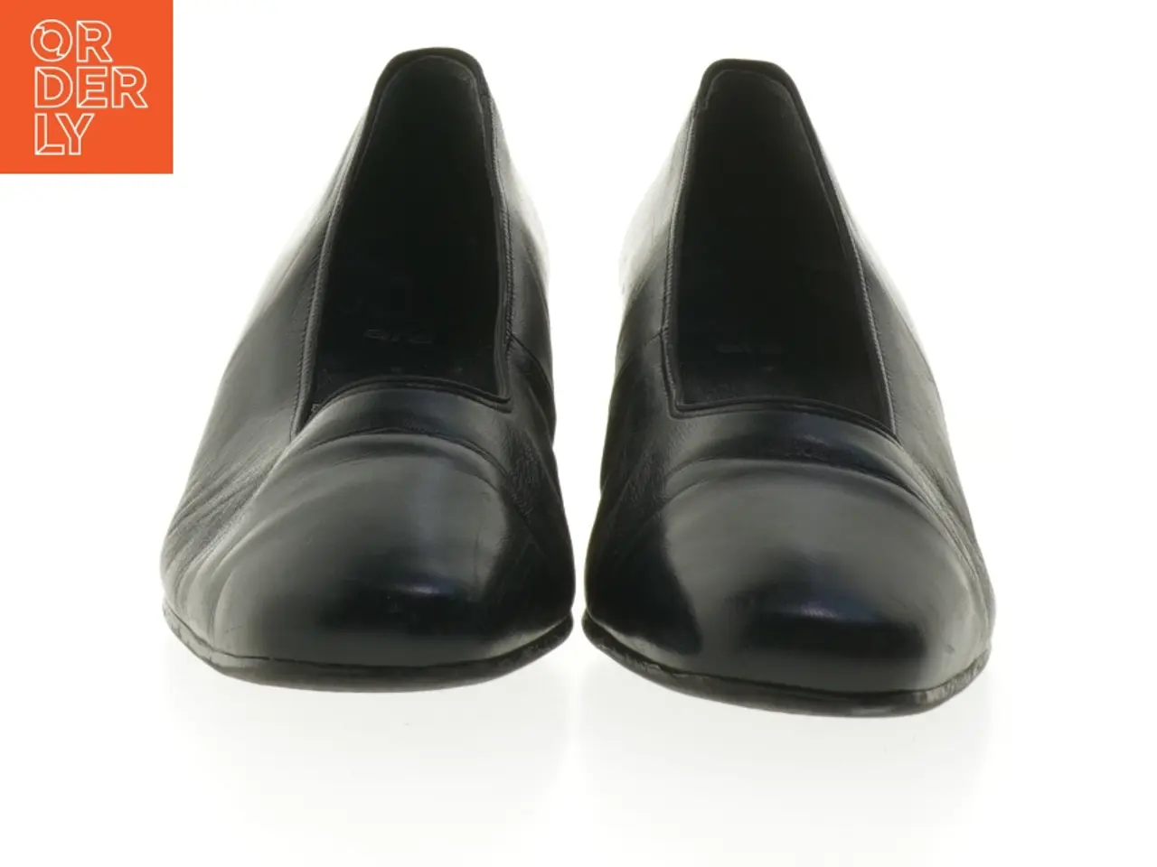 Billede 4 - Sort læder pumps fra Jenny By Ara (str. 37 )