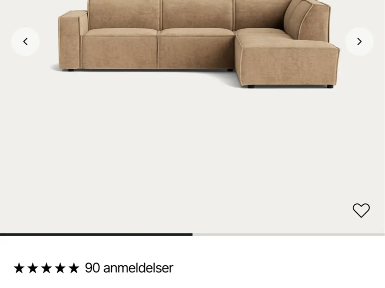 Billede 4 - l sofa fra møbelkampanie