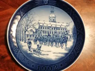 Royal Copenhagen juleplatte 1992