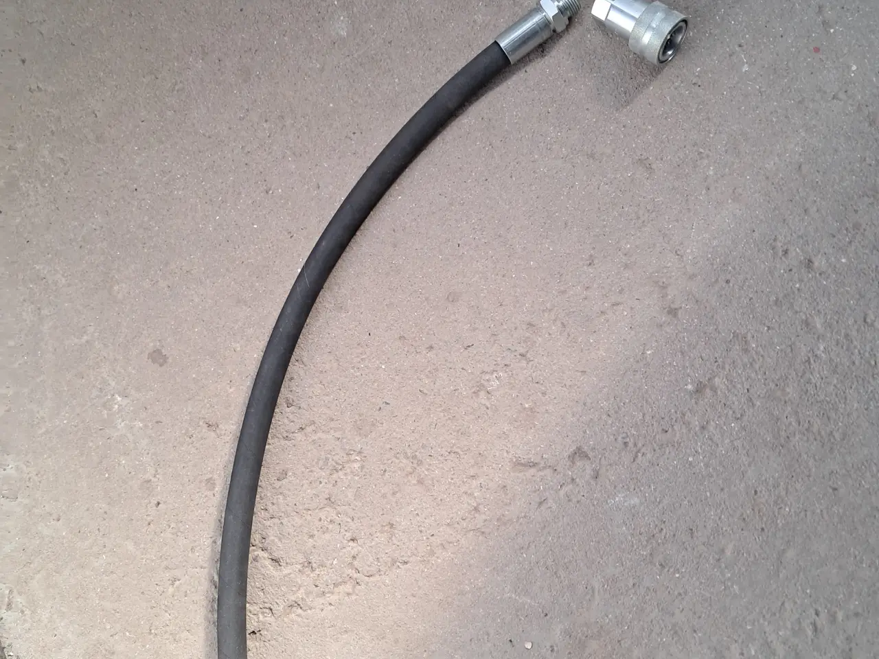 Billede 5 - Hydraulikslange med kobling og fittings helt ny.