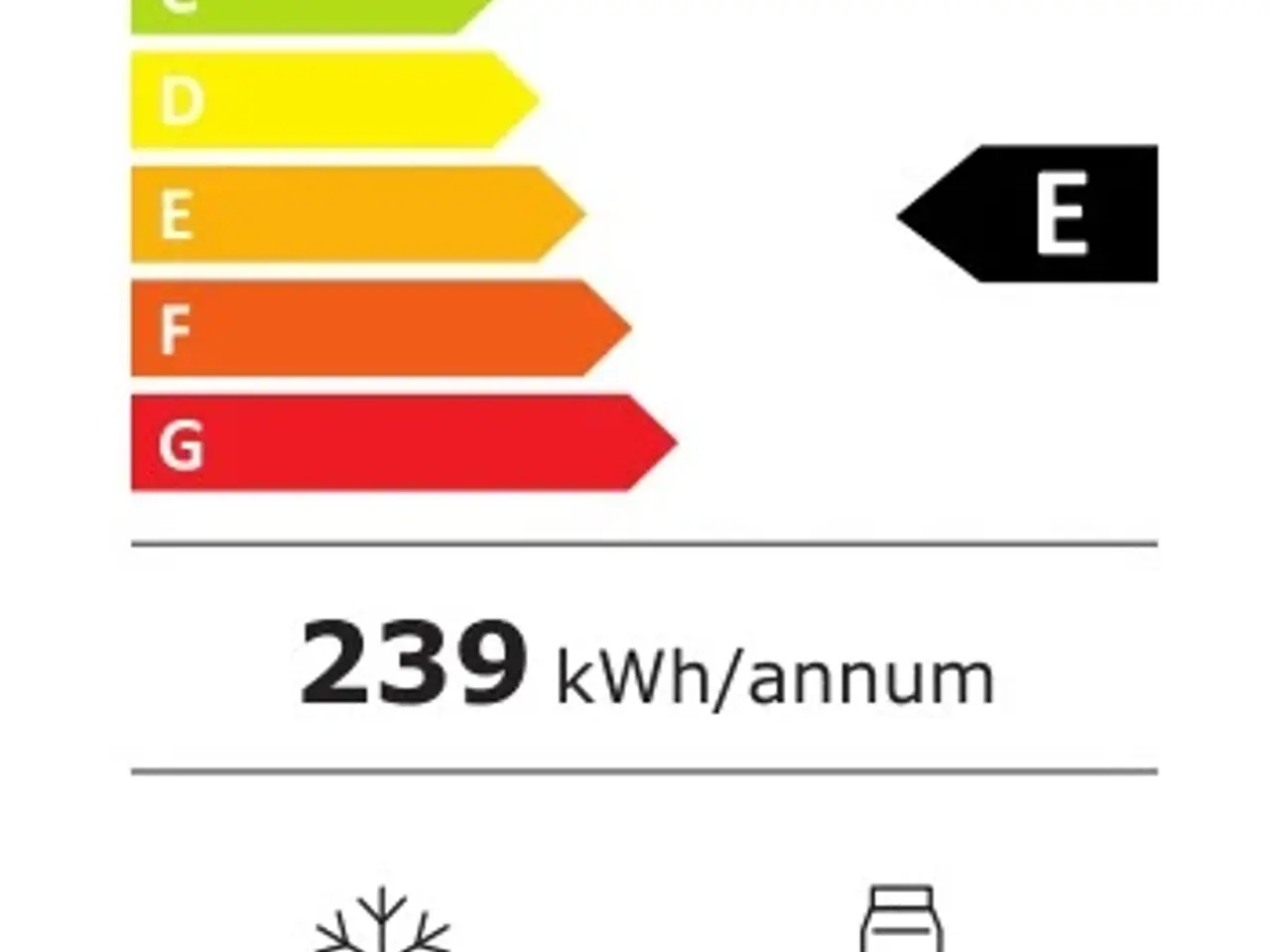 Billede 3 - Gram KF411864 N/1 Kølefryseskab BRUGT