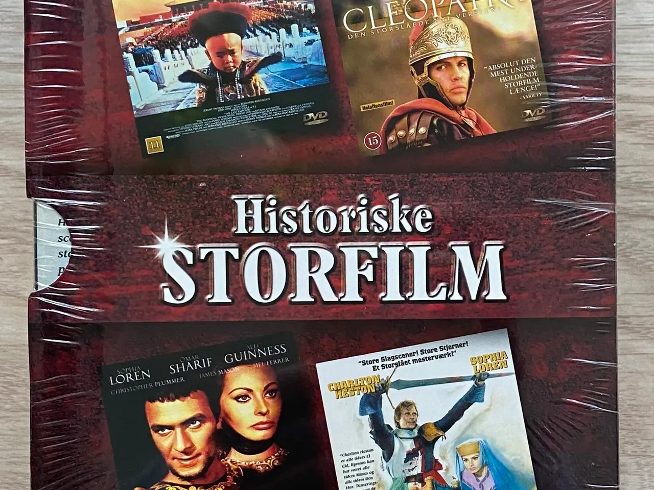 Billede 3 - (NY) Historiske Storfilm (4-film)