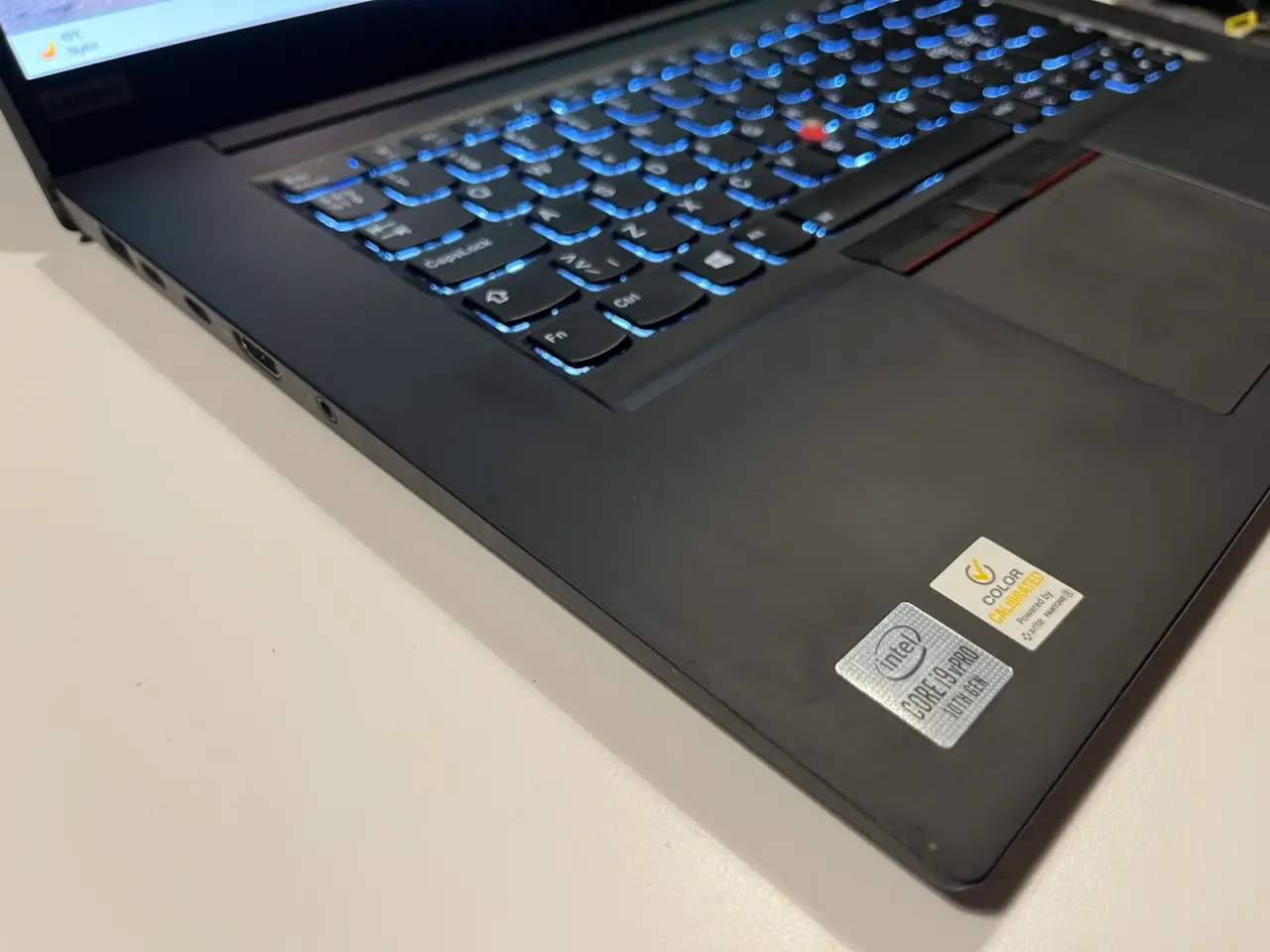 Billede 4 - Lenovo ThinkPad P1 Gen 3 i9 32GB 1TB 4K OLED T2000
