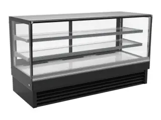 Kølemontre / Udstillingsdisk 436 liter – sort