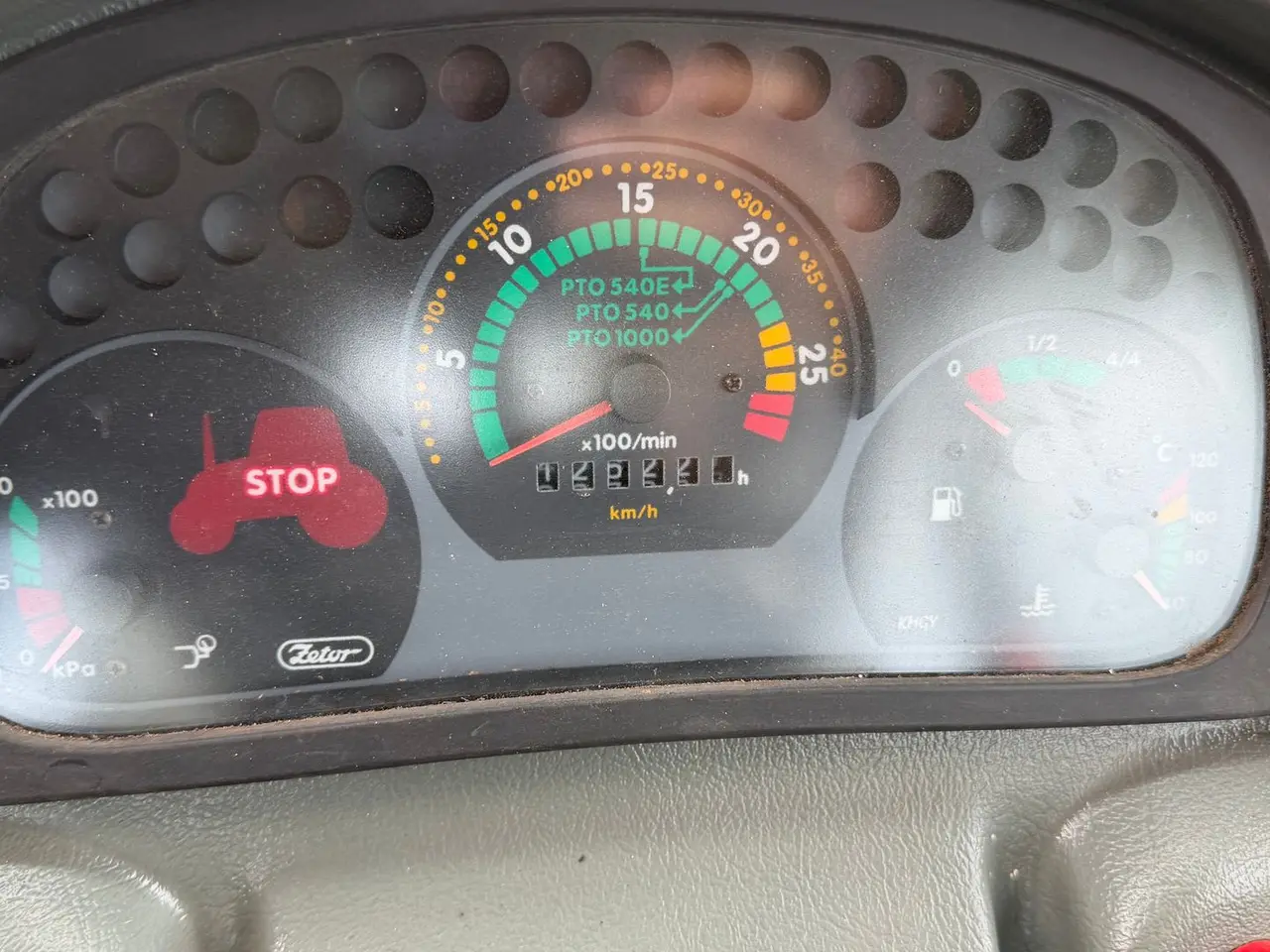 Billede 16 - Zetor 6441 Proxima Kun 1200 t. Aircon, krybegear, en ejer