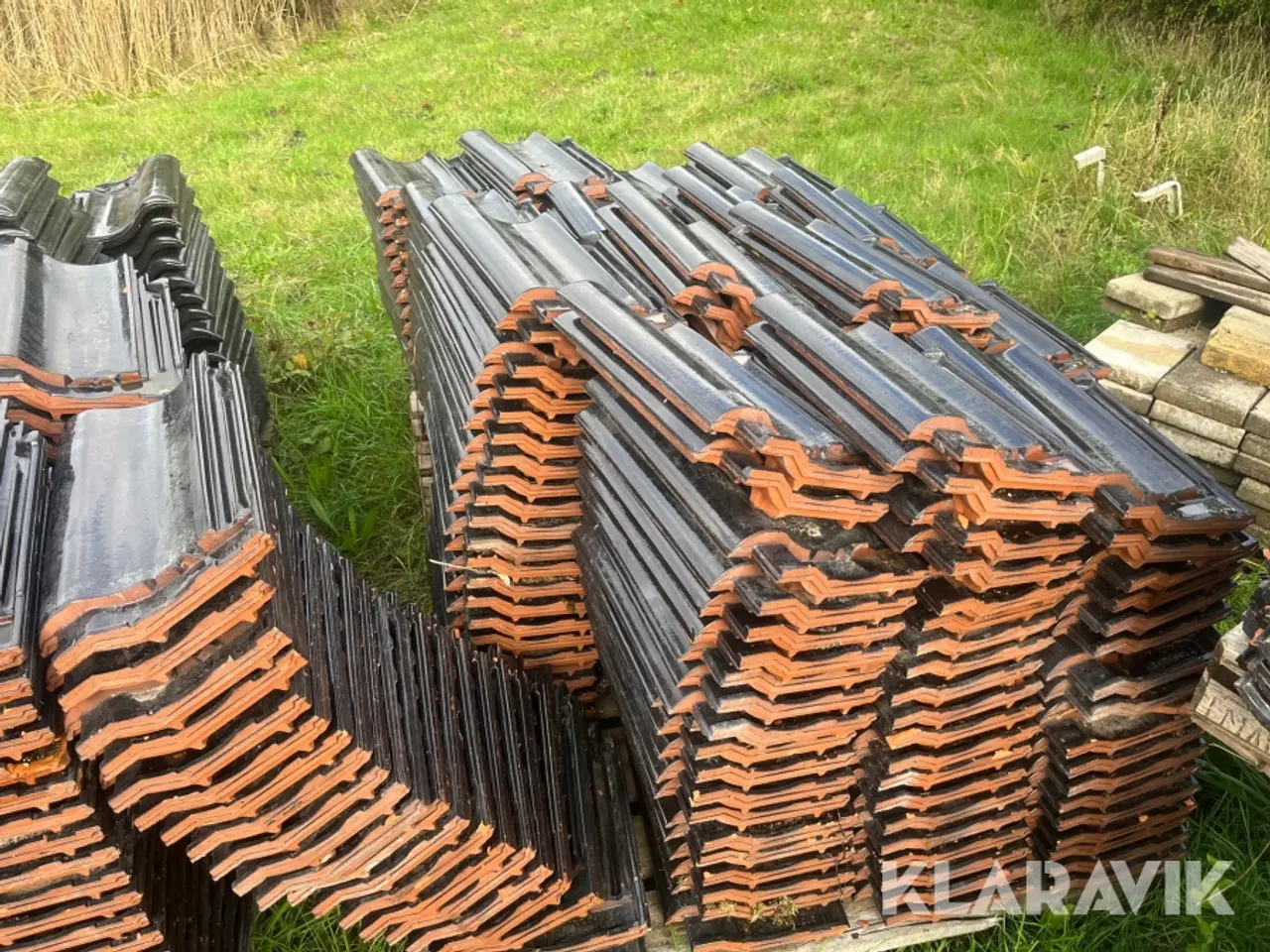 Billede 11 - Glaserede teglsten Bogen 43x26 8paller ca.1000styk